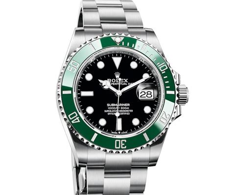 rolex submariner ghiera verde 2020